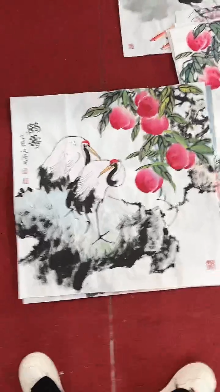 国画李火庆/国画/花鸟