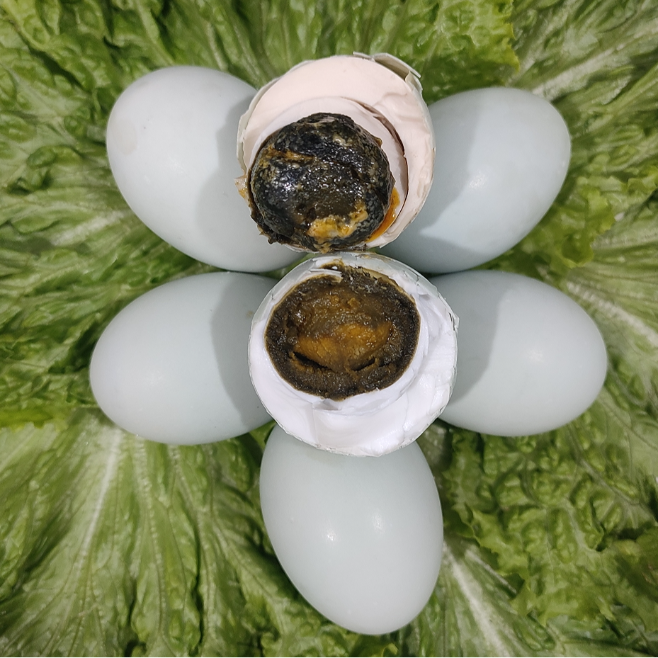 东北风味臭鸭蛋臭咸鸭蛋特色黑黄儿臭咸鸭蛋自家腌制老味道