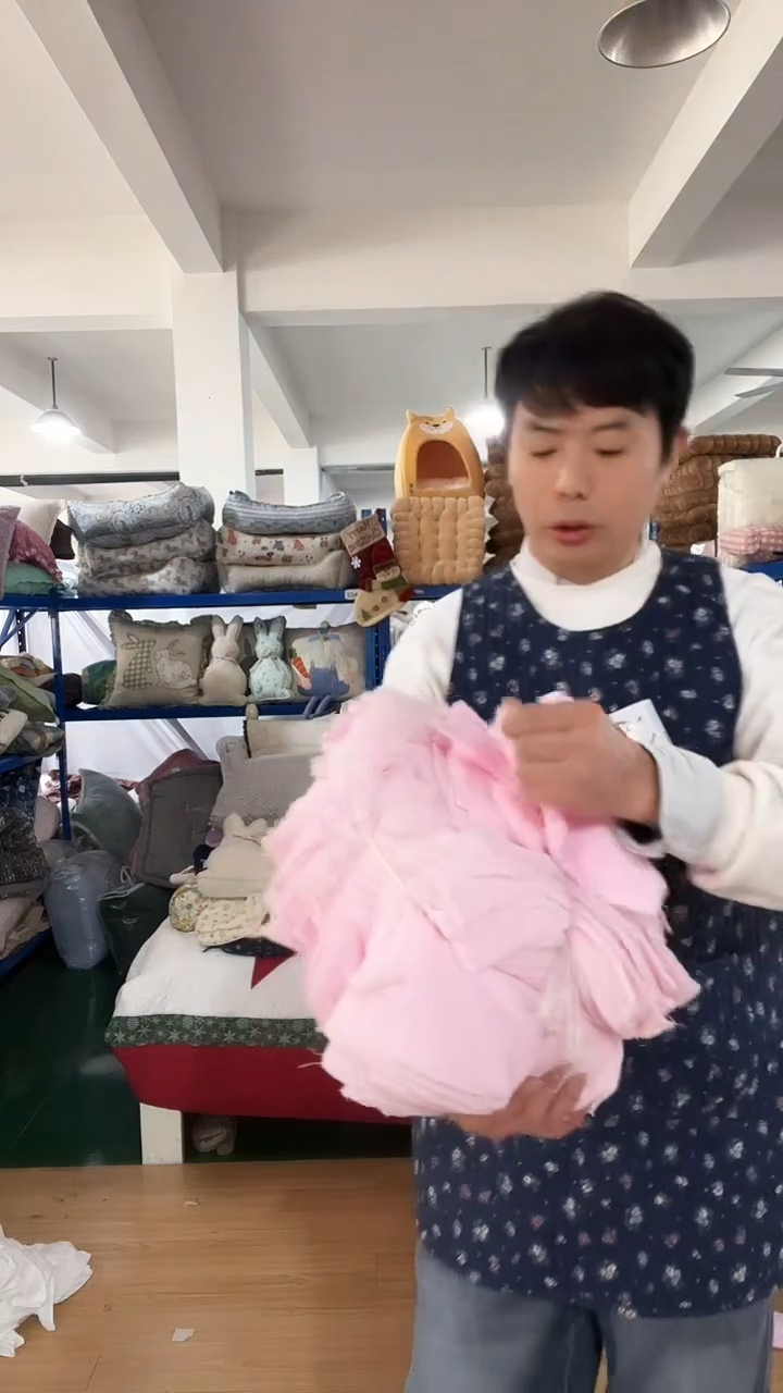 棉棉A24 半成品小方巾发30片