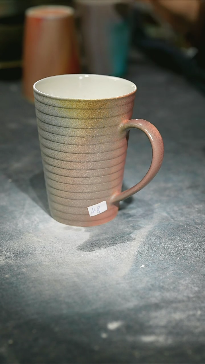 【闪购商品】碗浪鬼柴烧浪鬼家釉绘柴烧   