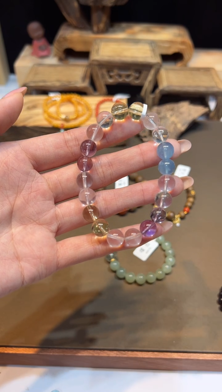 未镶嵌手链水晶手饰@@F6007