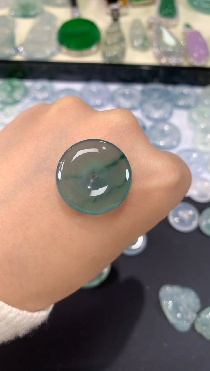 翡翠未镶嵌吊坠(不含链)C653|4980