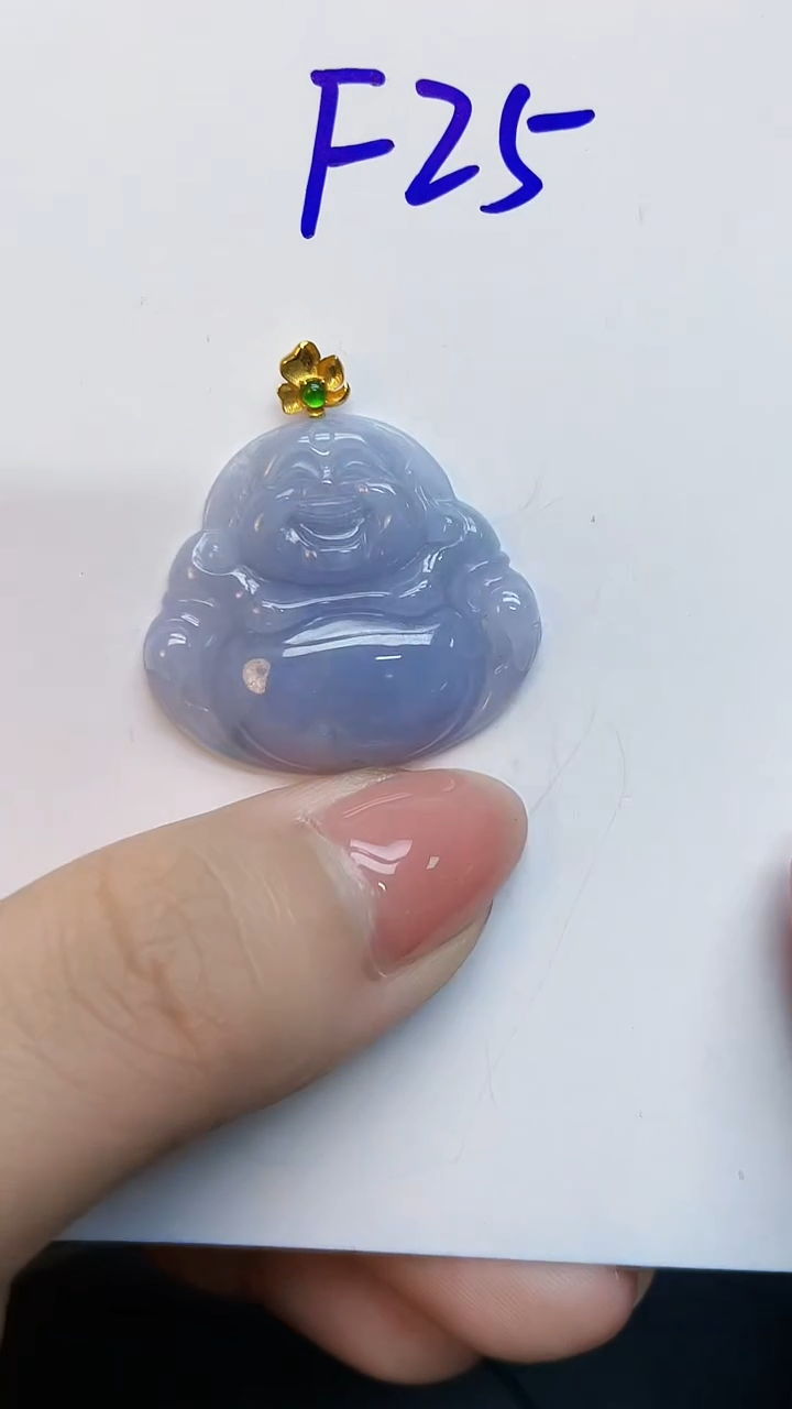 翡翠18K金镶嵌颈饰0000000000