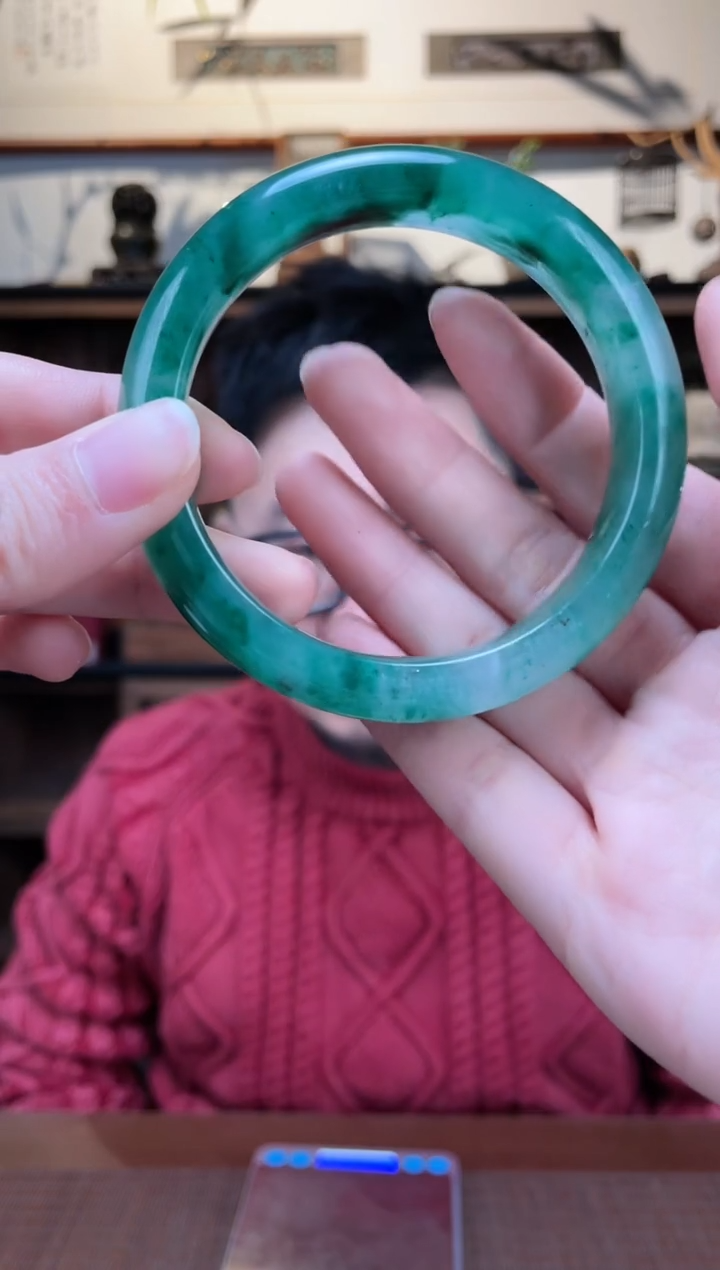 【闪购商品】石英质玉手镯未镶嵌60#独龙玉手镯YX多样性发一