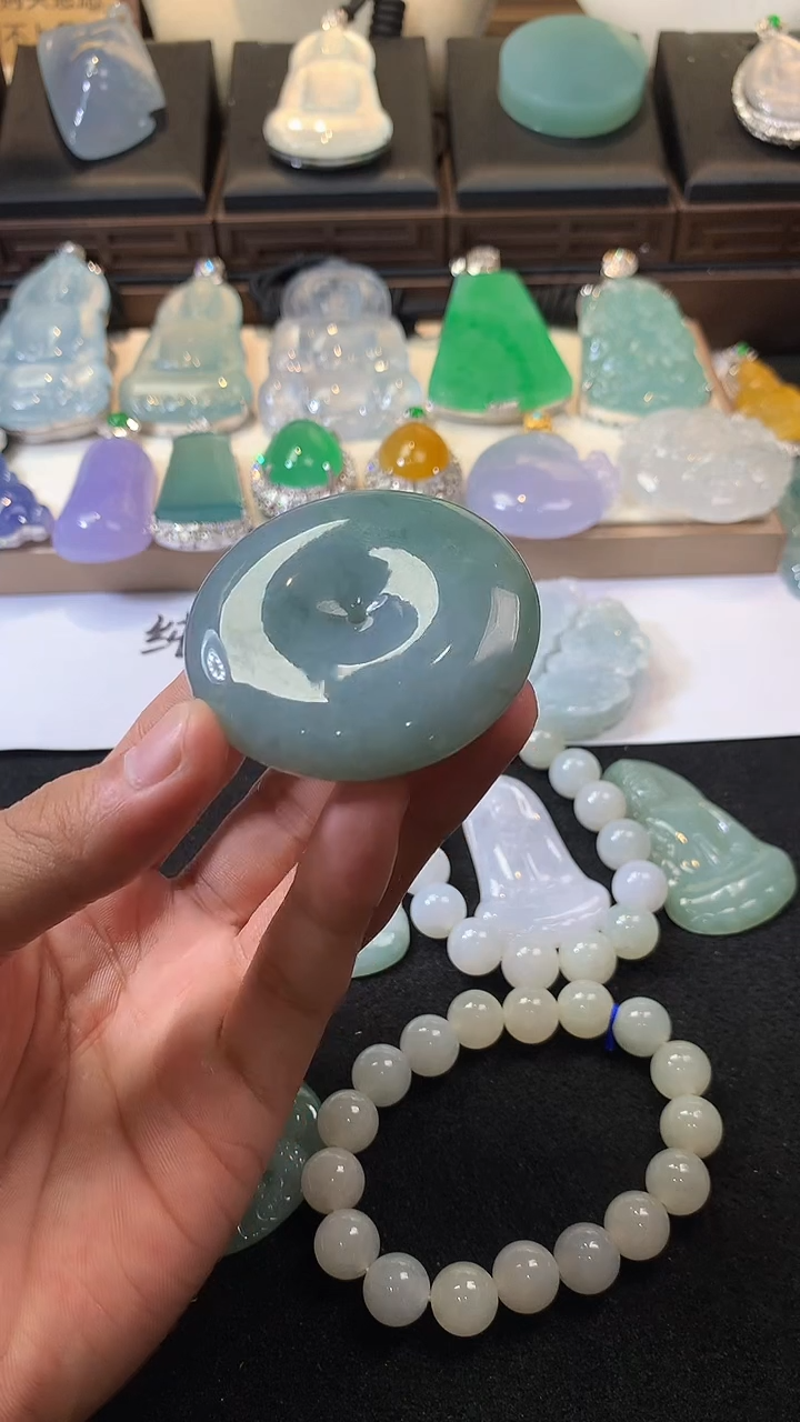 未镶嵌定制翡翠敏*佳3906毛货不退不换