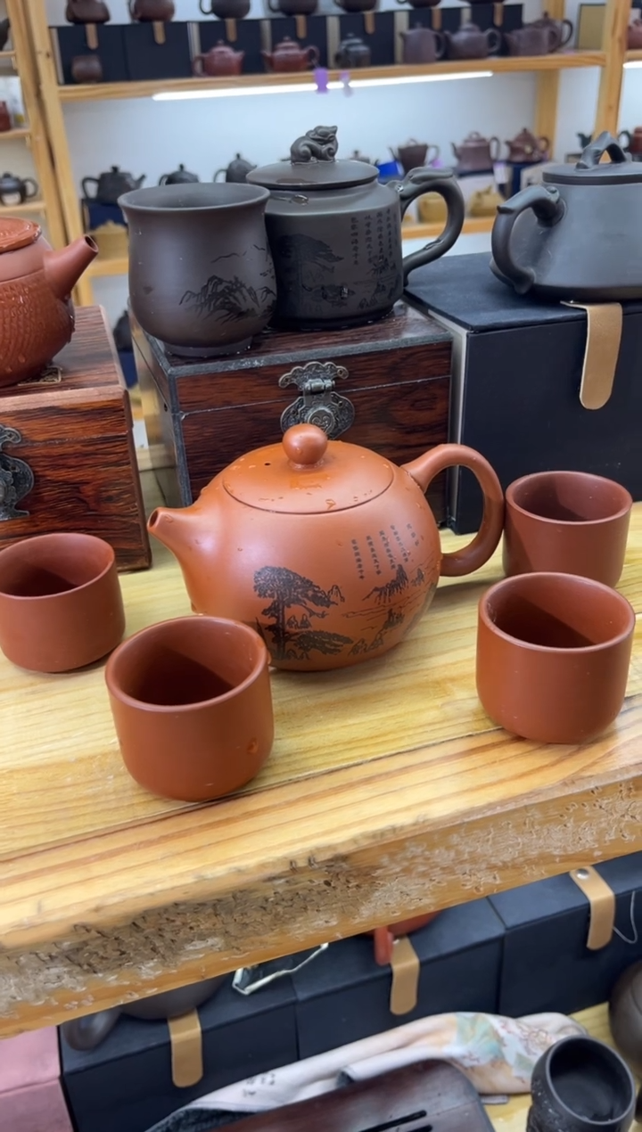 【闪购商品】紫砂茶壶大白茶具高端茶具