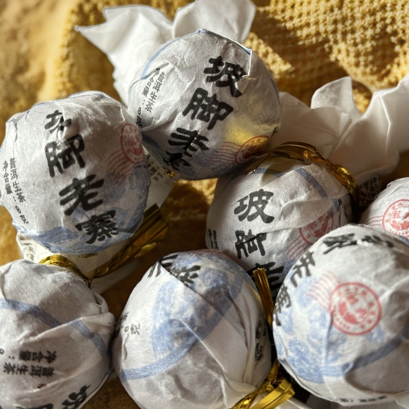 【普洱生茶】2025年冰岛第六寨坡脚古树龙珠