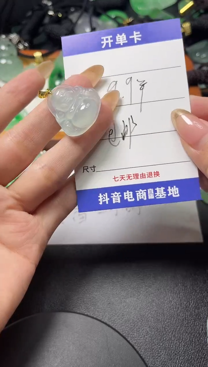 颈饰未镶嵌翡翠所见即所得 一图一物
