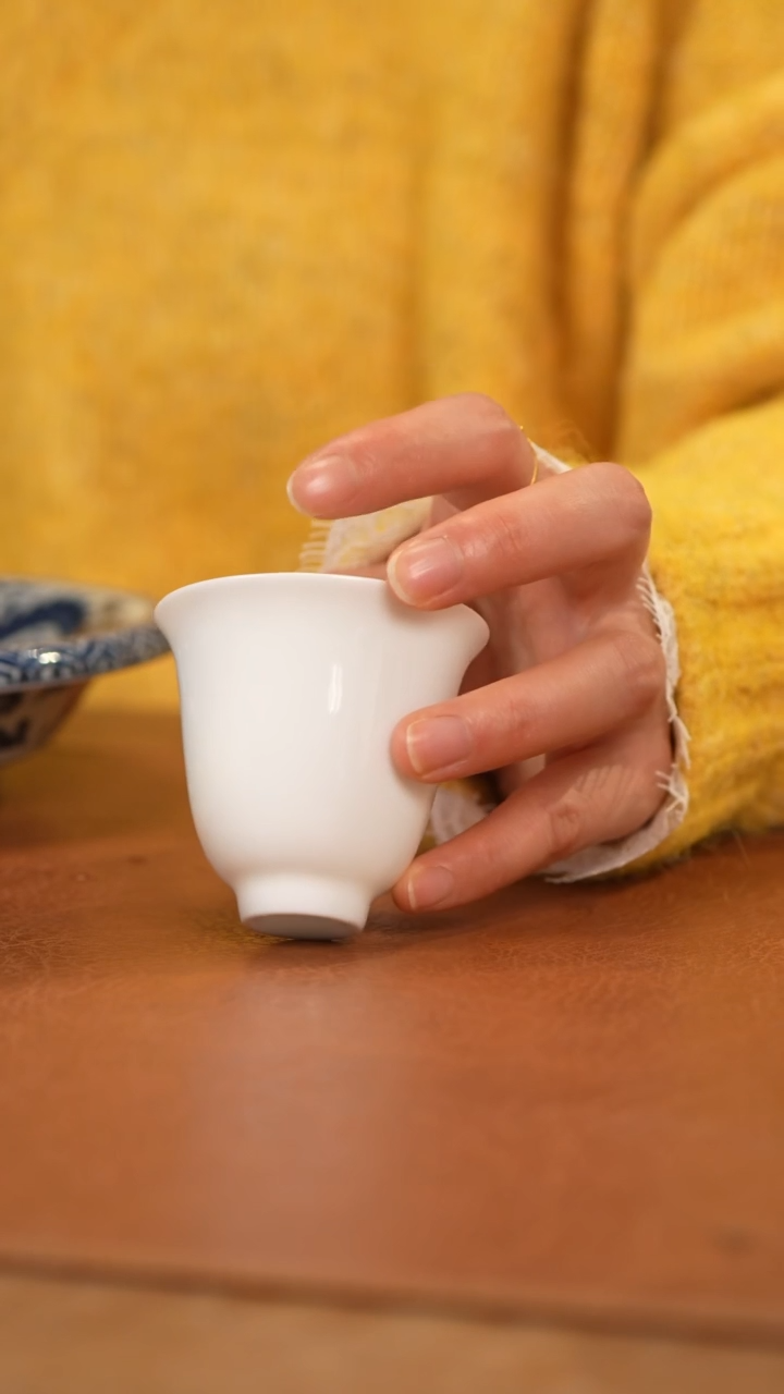 【闪购商品】杯景德镇白胎闻香杯