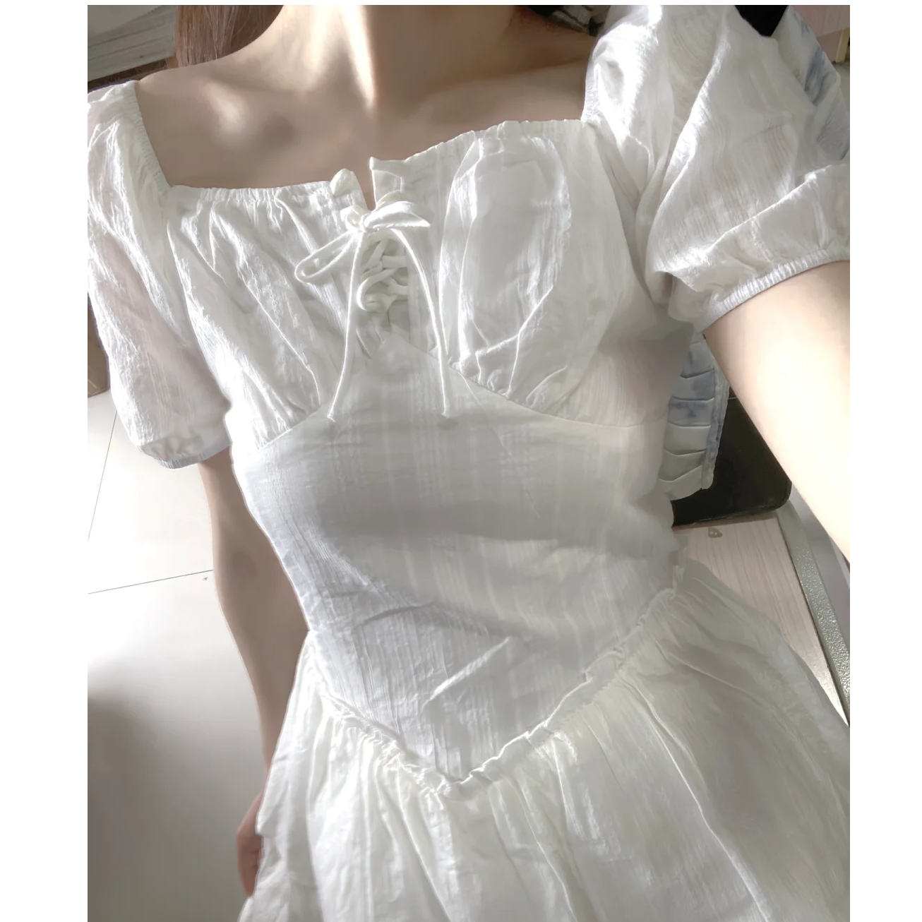 [621-630] 法式新中式小香风新款连衣裙显瘦