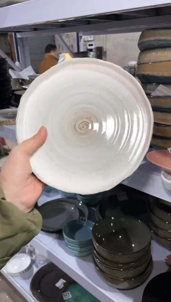 【闪购商品】碗微瑕（1件套）树纹盘子