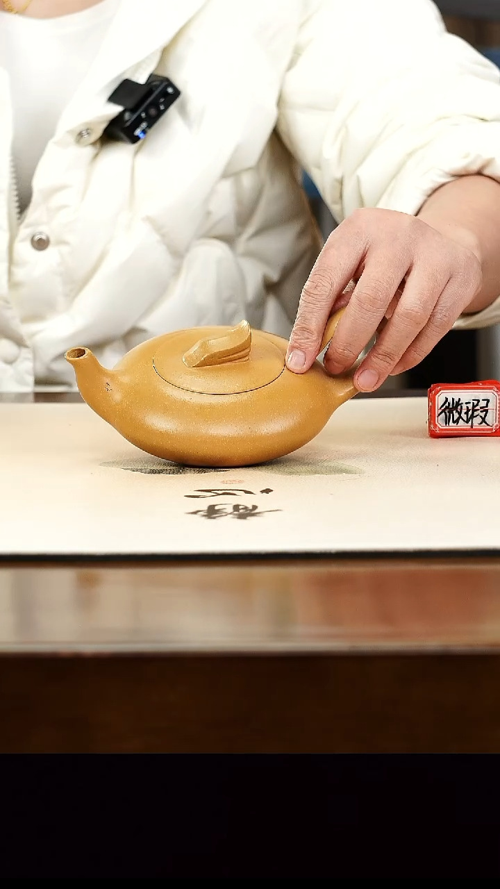 茶壶紫砂宜兴正品原矿紫砂壶孤品微瑕