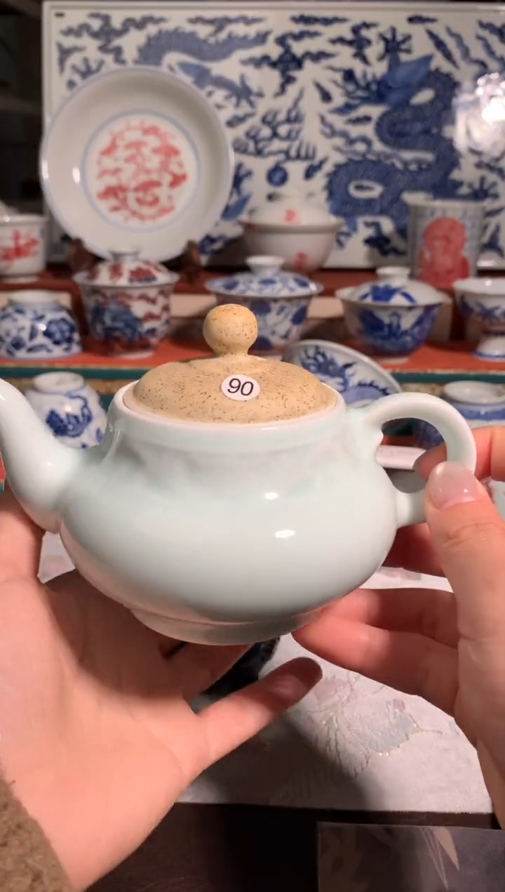 甜**你90影青釉的壶额额额
