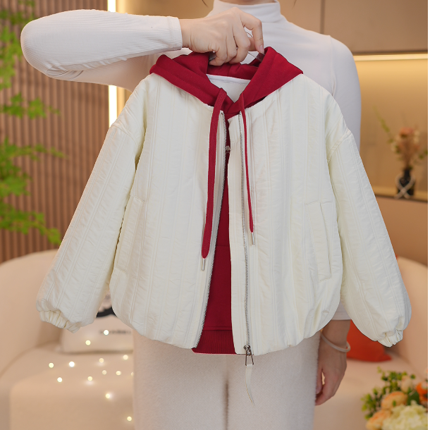 童装冬装女童轻薄棉服2025冬季新款儿童休闲百搭棉衣外套两件套潮