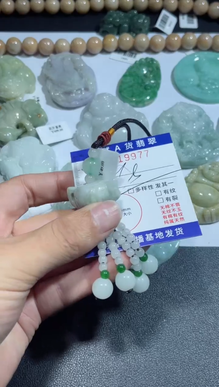 【闪购商品】翡翠颈饰未镶嵌00019977
