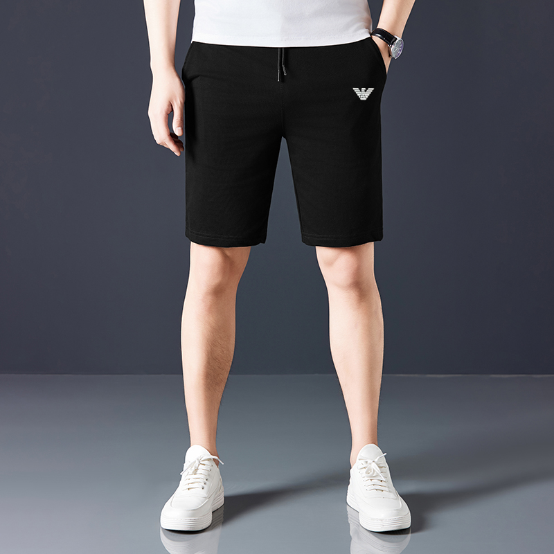 【专柜正品】男士夏季时尚休闲短裤纯棉薄款舒适透气纯色百搭五分裤