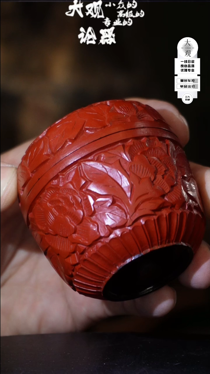 【闪购商品】瓷片大观论器剔红枣