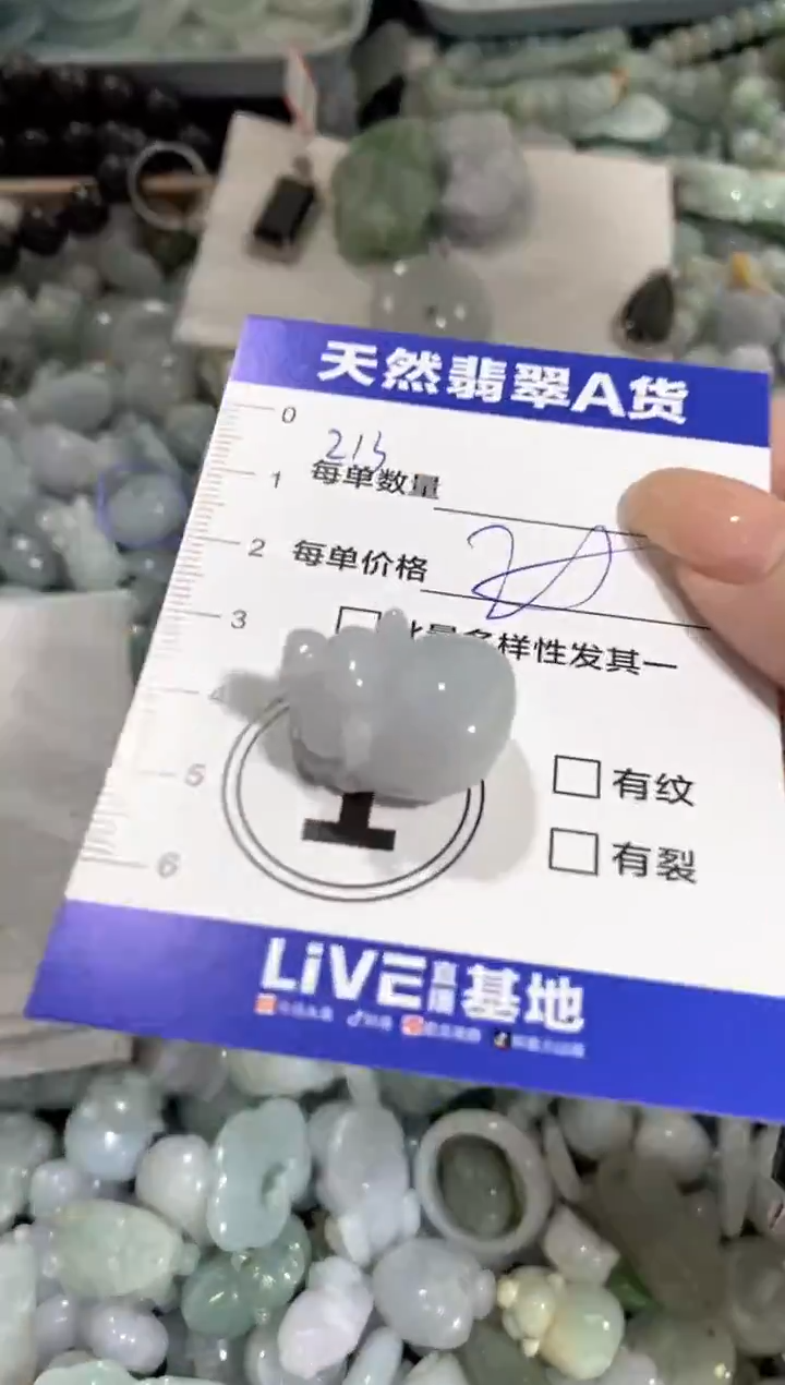 颈饰未镶嵌翡翠天然翡翠A货批量多样性发一件