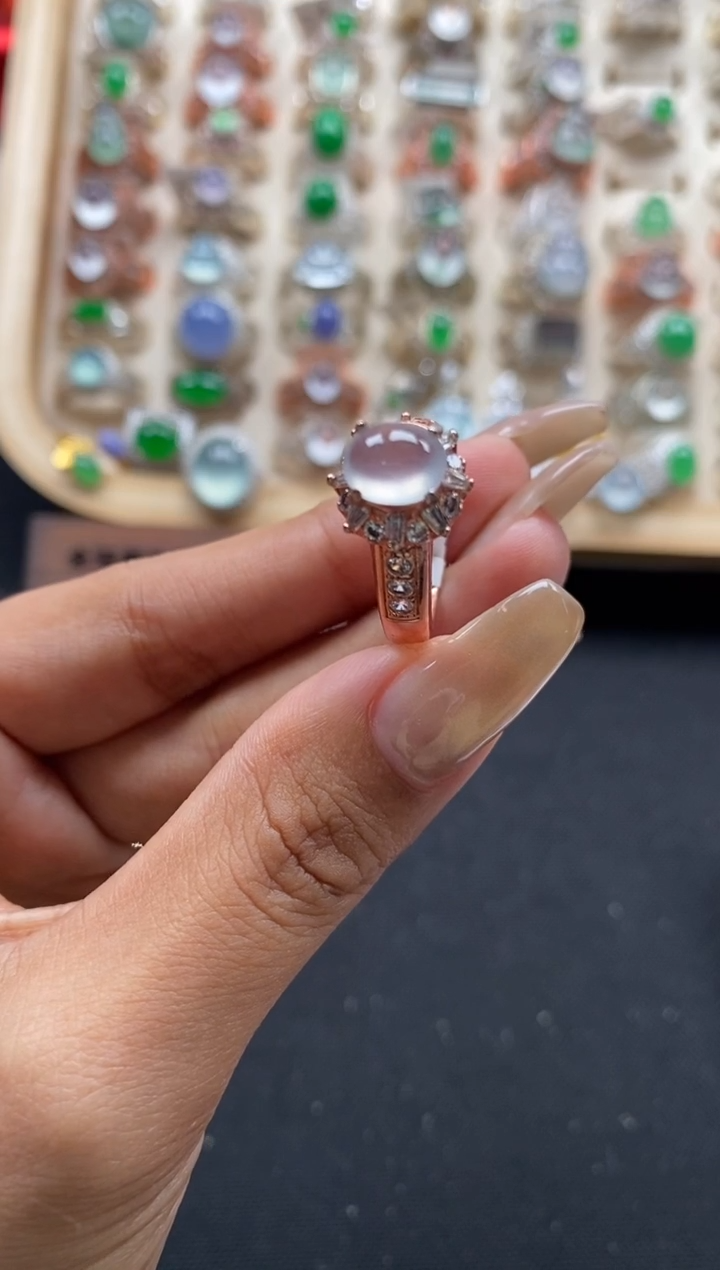 未镶嵌戒指翡翠缅甸天然a货翡翠