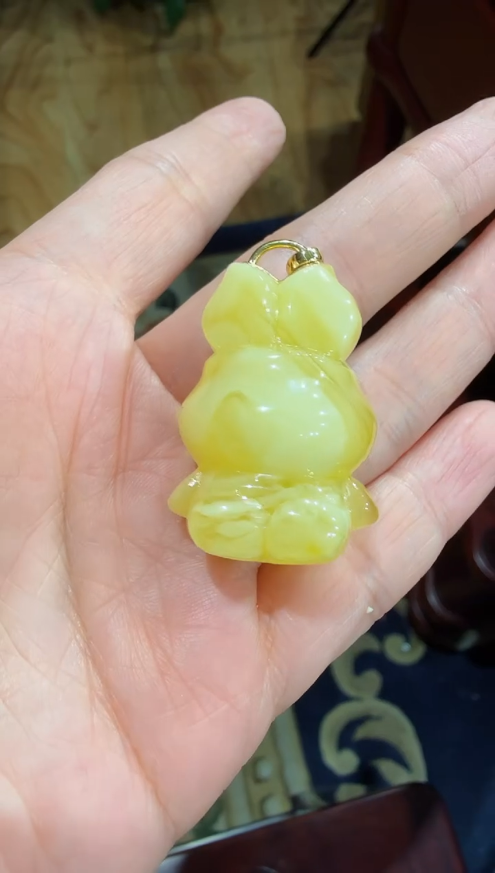 【闪购商品】蜜蜡颈饰18K金镶嵌 蜜蜡 颈饰