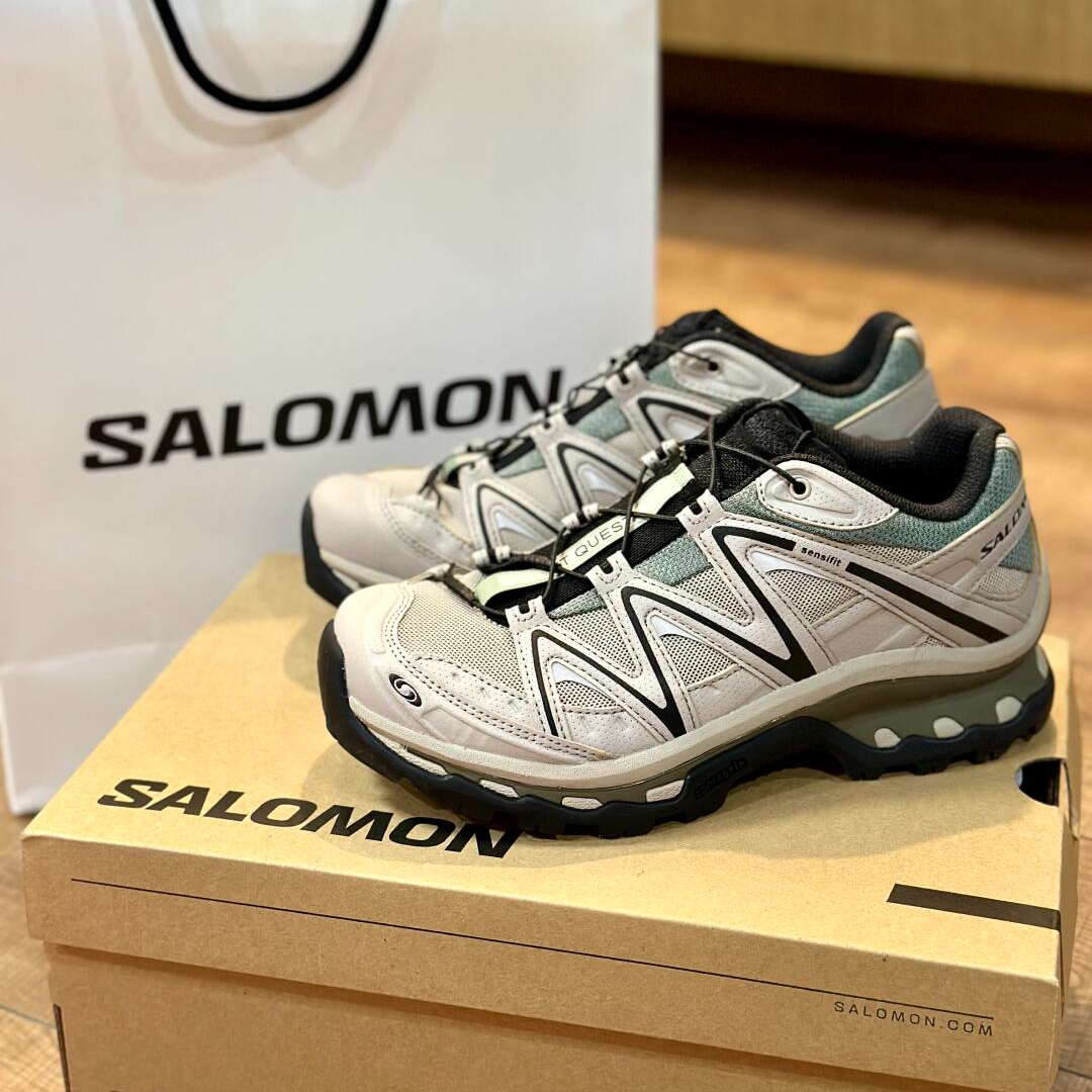 SALOMON/萨洛蒙XT-QUEST 男女复古卡其色户外休闲运动鞋 474790