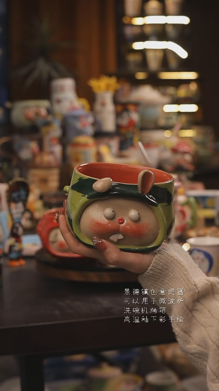 景德镇釉下彩绘设计师款式陶瓷