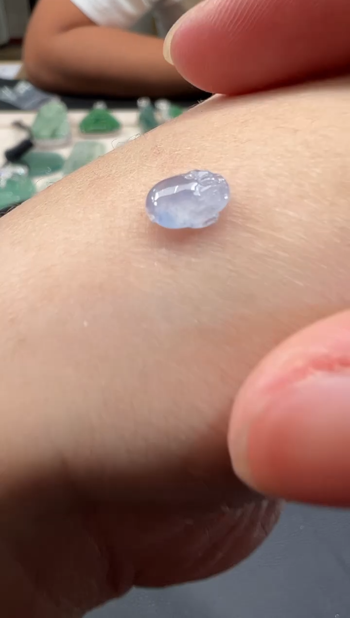 吊坠(不含链)未镶嵌翡翠（不退换）B495|