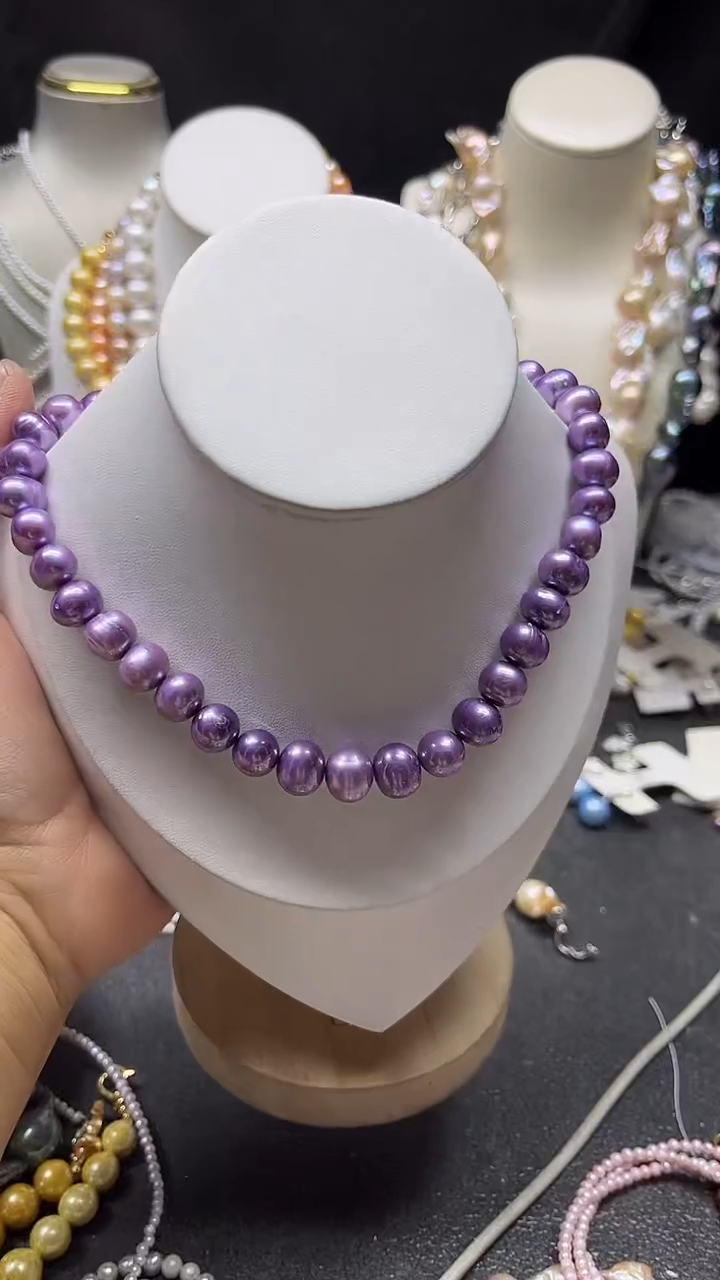 颈饰未镶嵌淡水珍珠多人