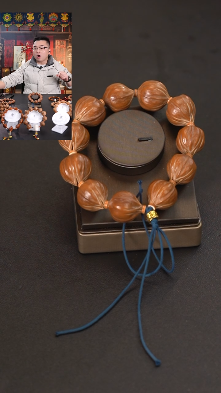 手串/手链橄榄核2426短圆四花老树核