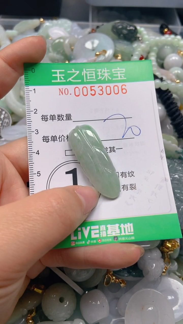 【闪购商品】翡翠颈饰未镶嵌闪购0053006