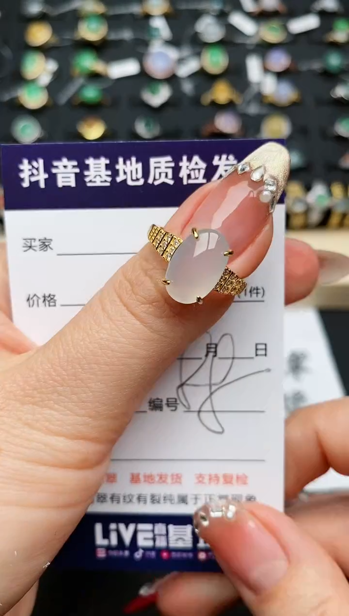 【闪购商品】翡翠戒指银S925镶嵌..........