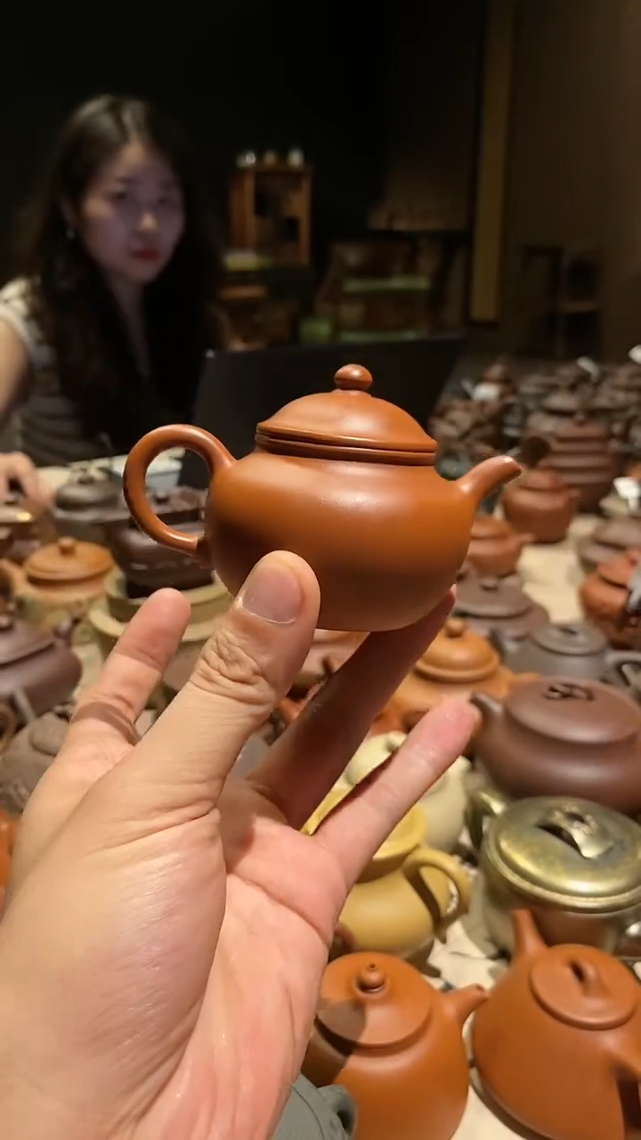 茶壶紫砂梁*莲子小品