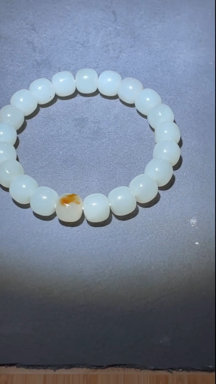 未镶嵌和田玉挂件HZ   老型手串