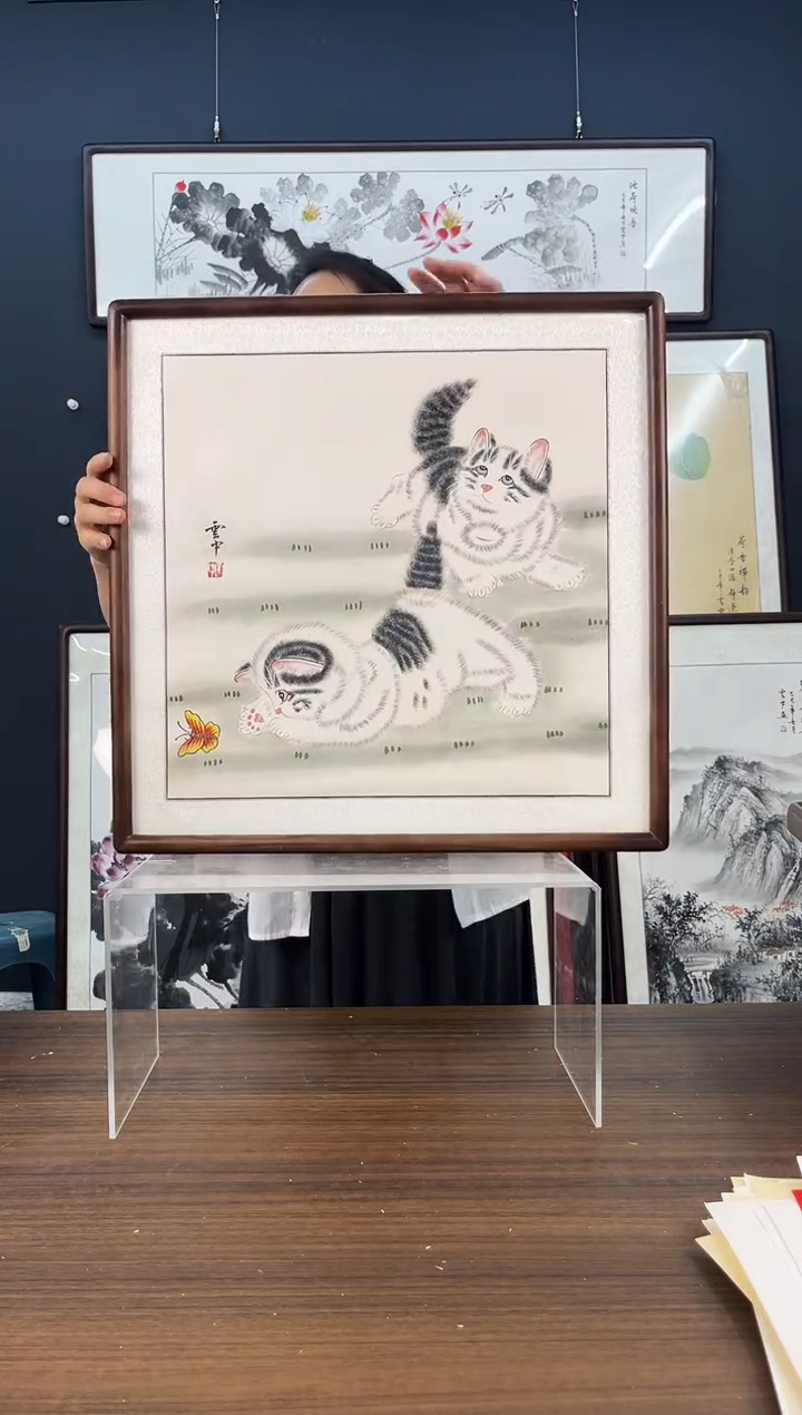 圆形代云中52*52绘画