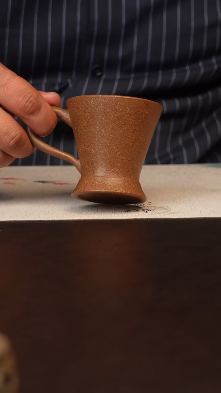 茶壶紫砂原矿紫砂手把杯大