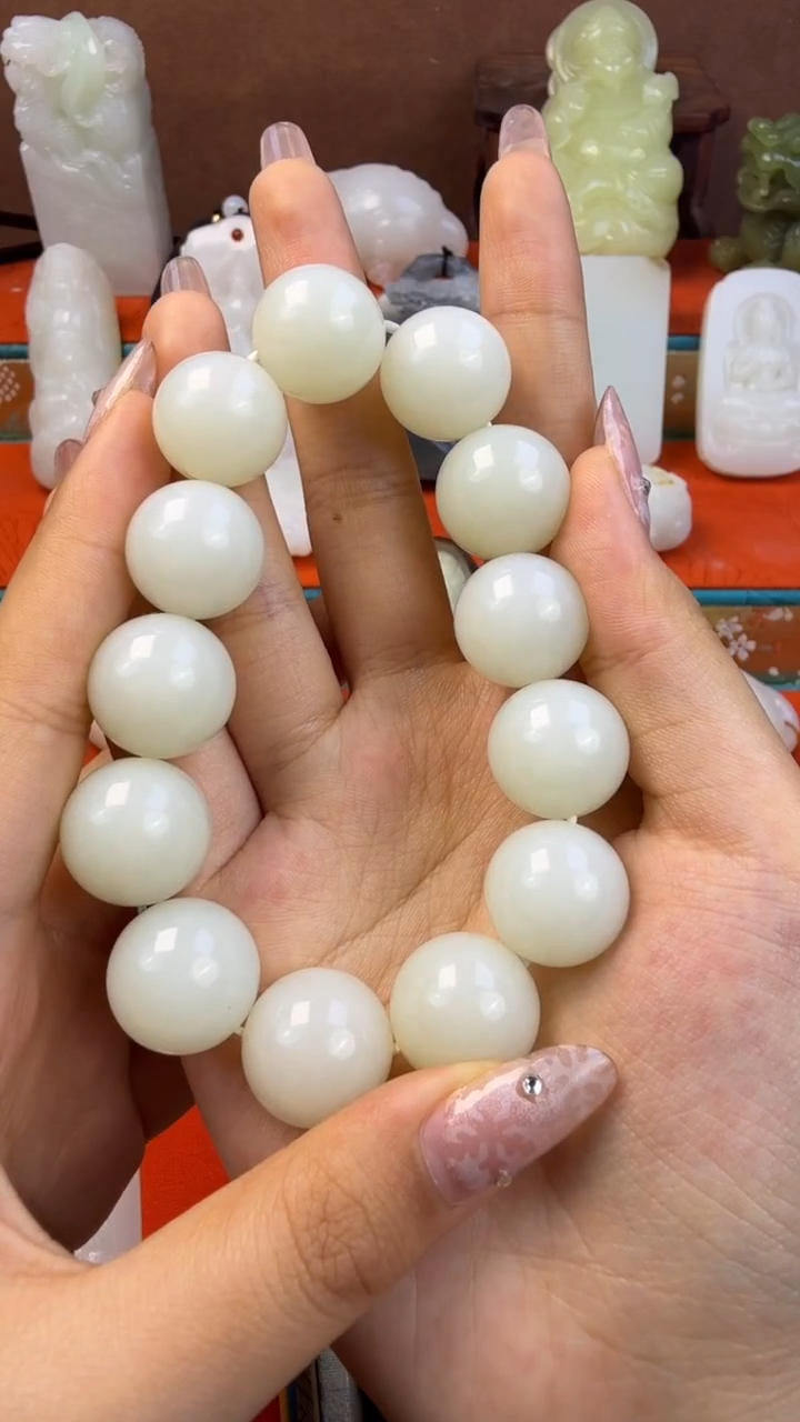 未镶嵌手串和田玉和田玉