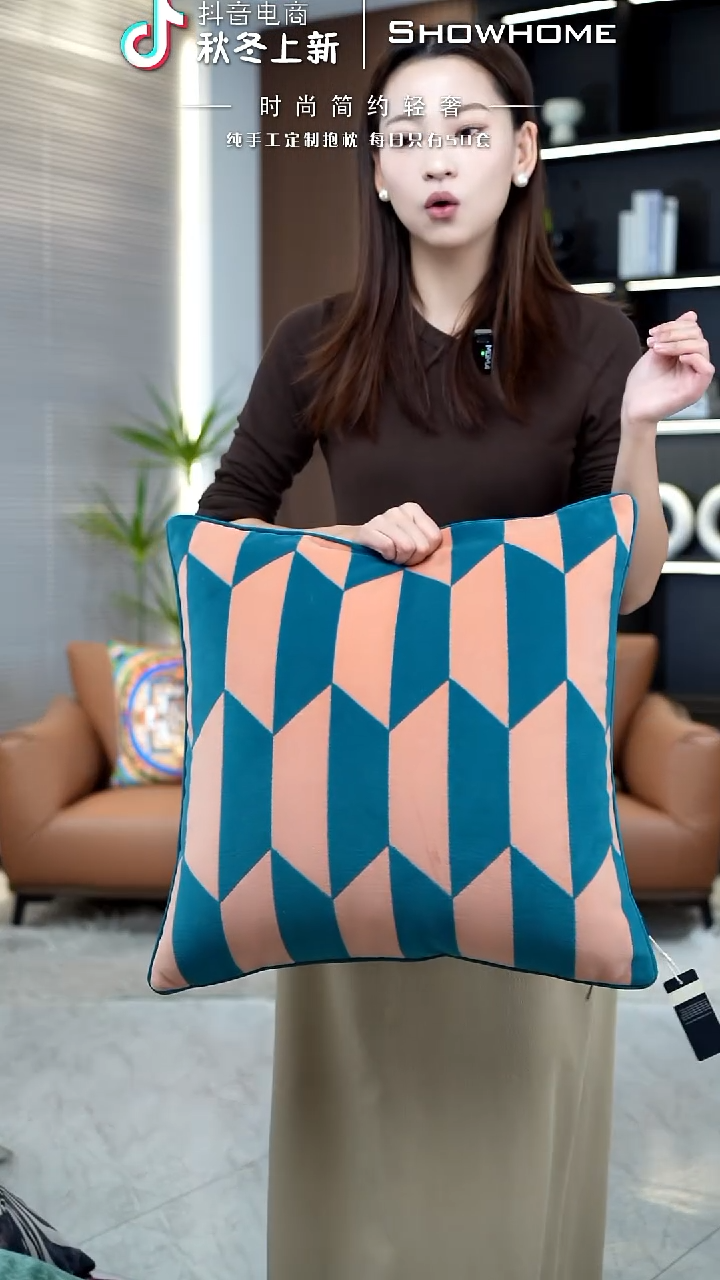 田园风西瓜红蓝田50X50带芯