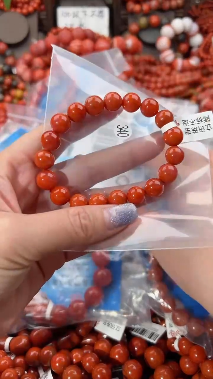 【闪购商品】南红玛瑙手串未镶嵌10