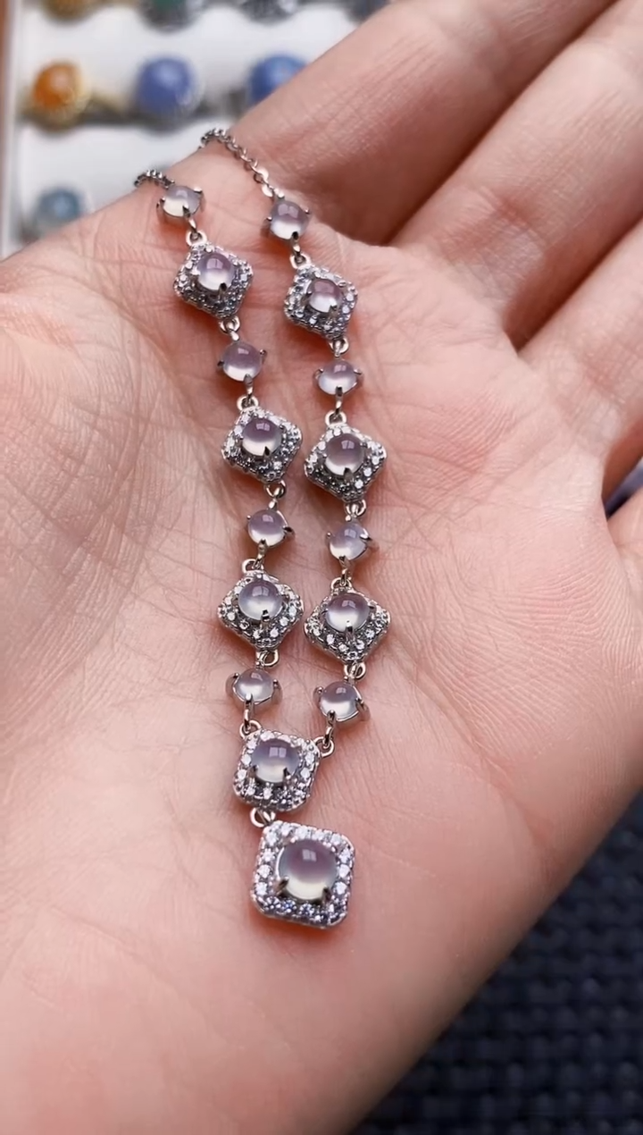 银S925镶嵌戒指翡翠2335