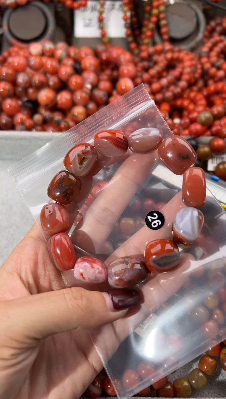 未镶嵌手串南红玛瑙17