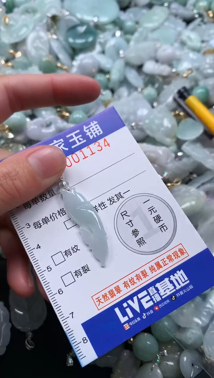 颈饰未镶嵌翡翠1134