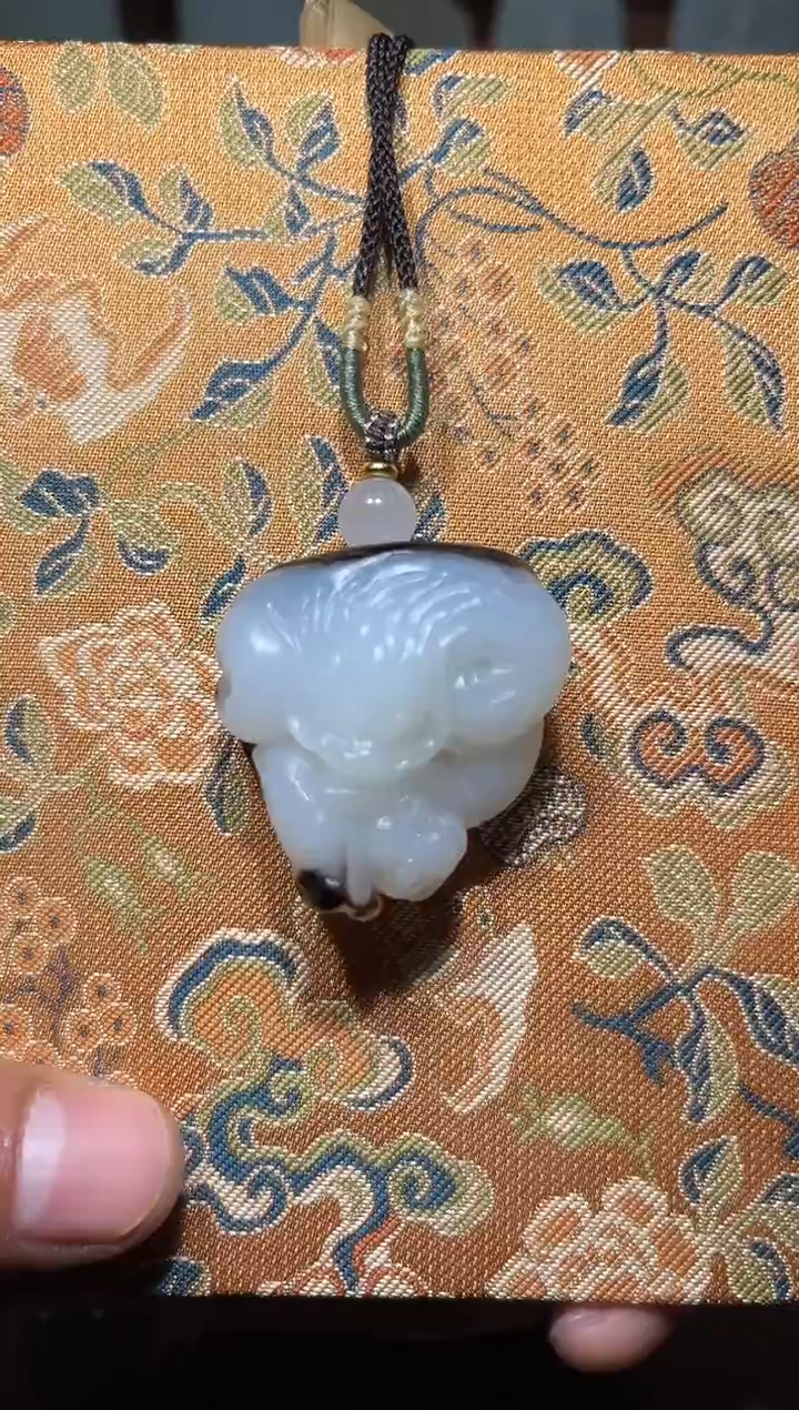 吊坠(不含链)未镶嵌和田玉吊坠