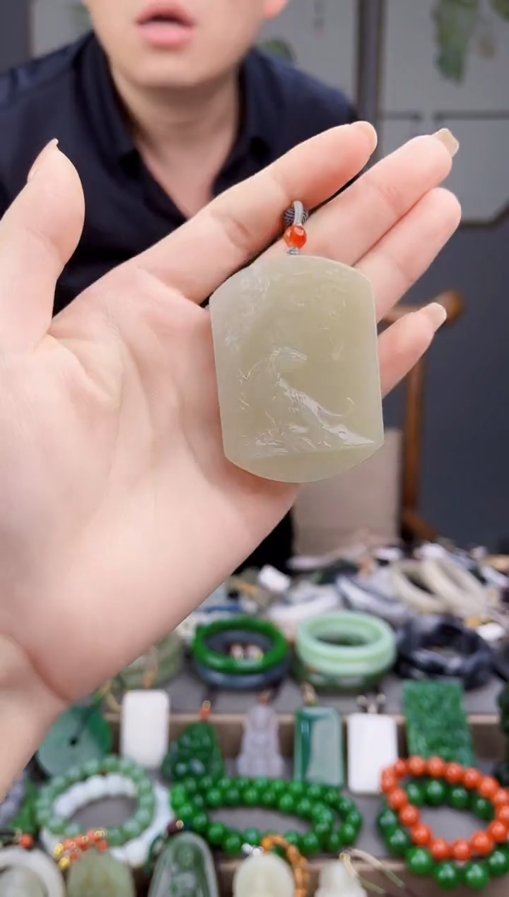 颈饰未镶嵌和田玉多样性发货拍一单发一个