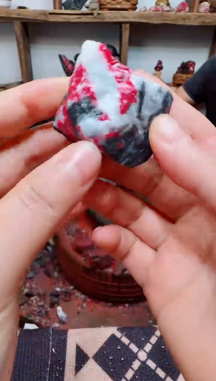 天然辰砂朱砂原矿石31
