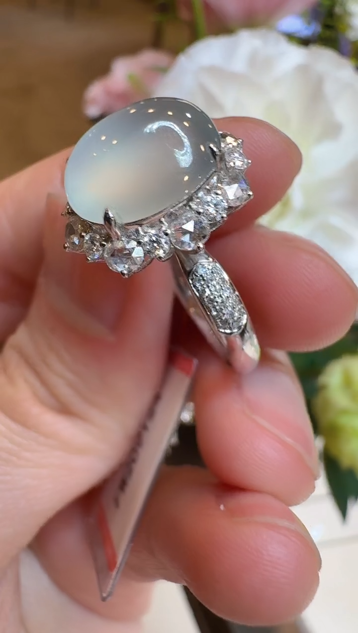 【闪购商品】翡翠戒指18K金镶嵌多样性团购发一件