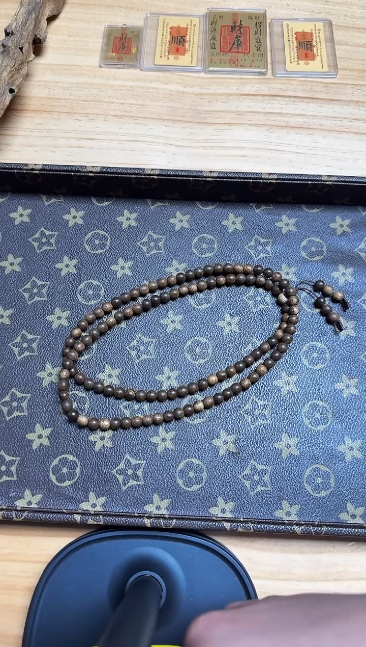 【闪购商品】沉香吊坠天然野文莱0.7多圈14g+