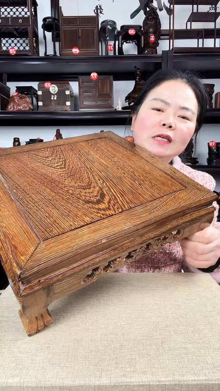 【闪购商品】木464瑕疵老李红木工艺品