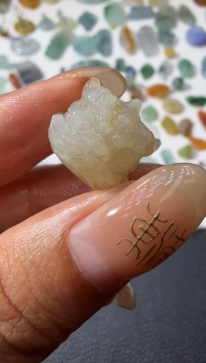 未镶嵌定制翡翠14.9*15