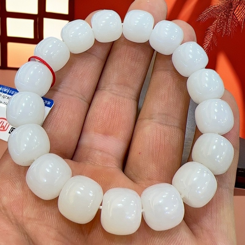 和田玉羊脂白玉手串