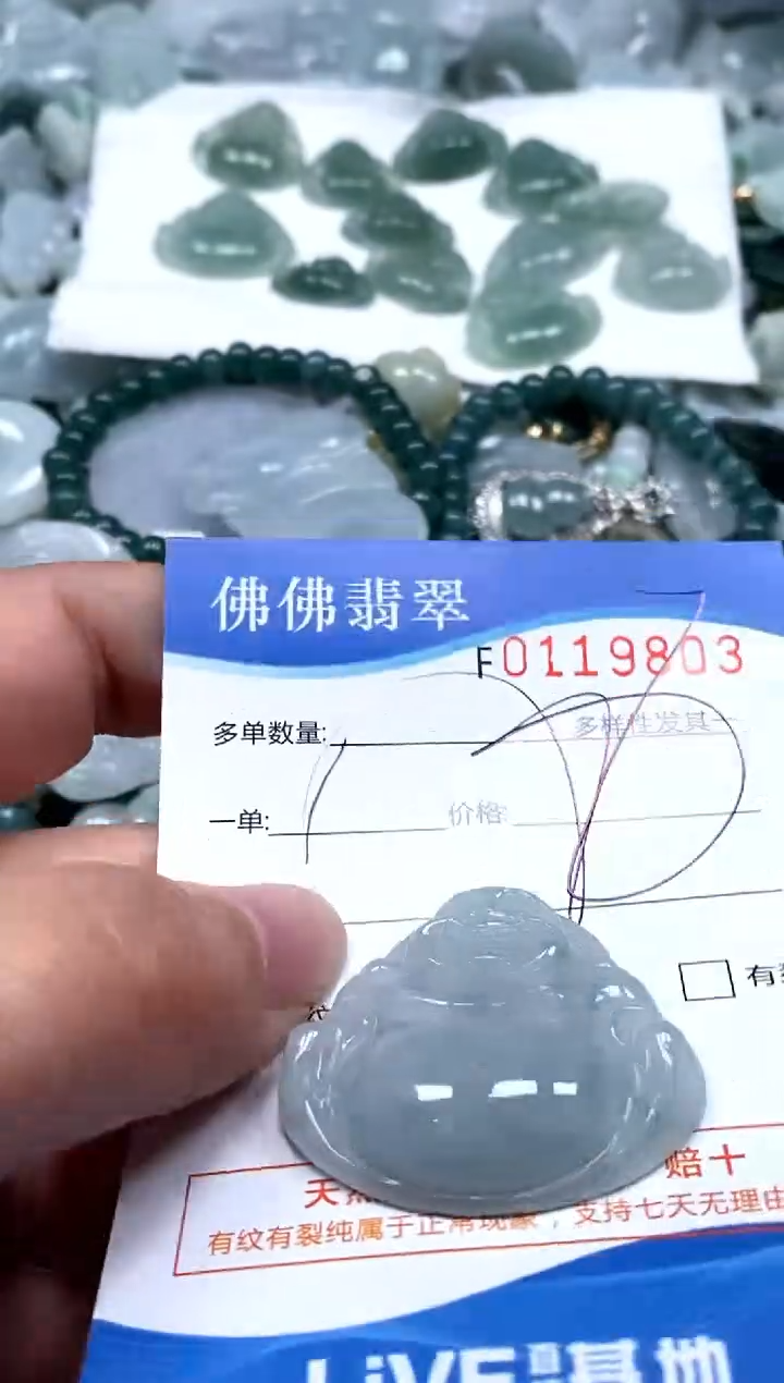 【闪购商品】翡翠颈饰未镶嵌闪购商品0119803